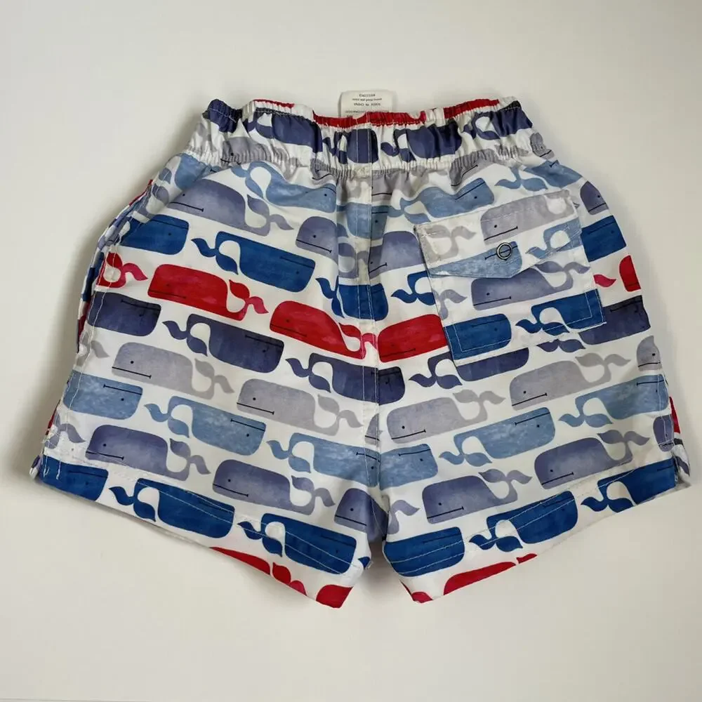Mud Pie Whale Swim Trunks